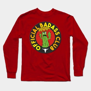 Cacti the badass Long Sleeve T-Shirt